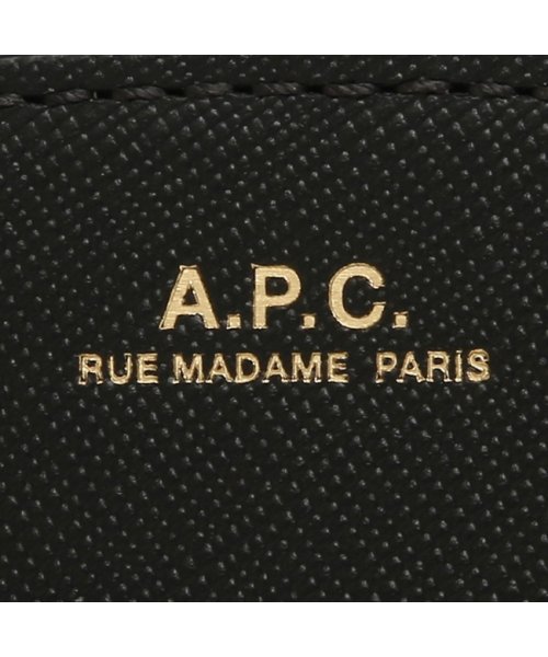 A.P.C.(アーペーセー)/アーペーセー 長財布 ブラック メンズ レディース APC A.P.C. PXBJQ F63218 LZZ/img06