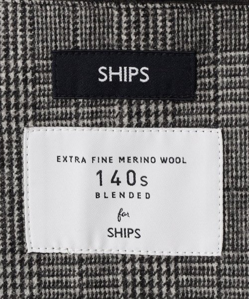 SHIPS MEN(シップス　メン)/SHIPS:スーパー140'S WOOL/SOLOTEX(R) S2ボタンジャケット セットアップ対応/img09