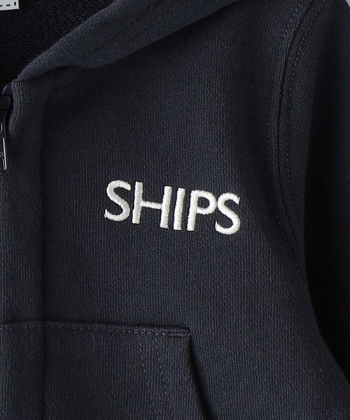 SHIPS KIDS(シップスキッズ)/SHIPS KIDS:ロゴ フード ジップ パーカー(80～90cm)/img08