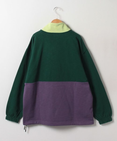 LEVI’S OUTLET(リーバイスアウトレット)/NEW 1/4 ZIP POP OVER NATURE BLOCK LOGAN/img04
