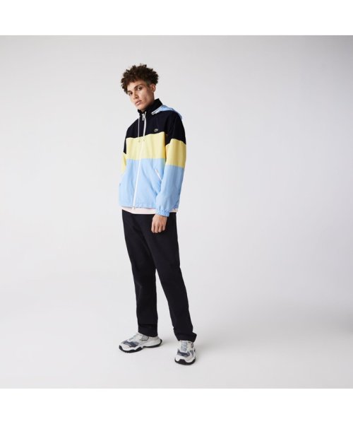 LACOSTE Mens(ラコステ　メンズ)/トリプルカラーブロッキングジップアップジャケット/img13