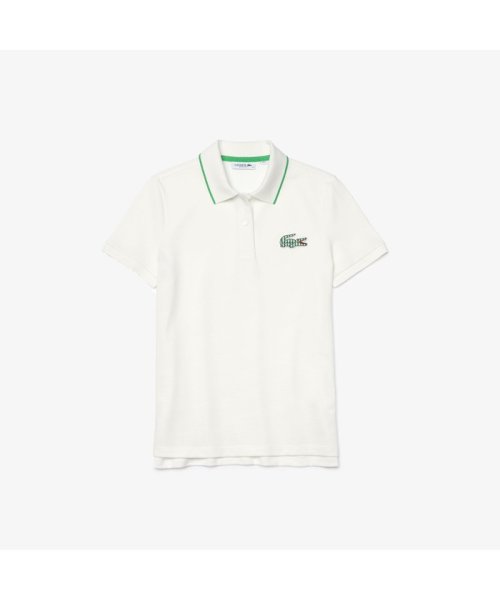 LACOSTE(ラコステ)/ストライプクロックエンブレムポロシャツ/img04