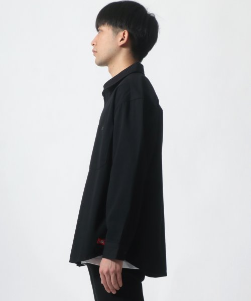 LAZAR(ラザル)/【Lazar】Dickies/ディッキーズ 【別注】 T/Cツイル オーバーサイズ ワークシャツ/CPOシャツ/img10