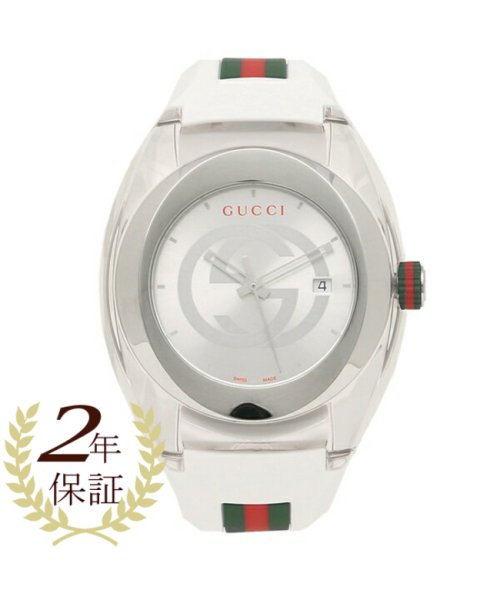GUCCI(グッチ)/グッチ 腕時計 レディース メンズ GUCCI YA137102 ホワイト/img01