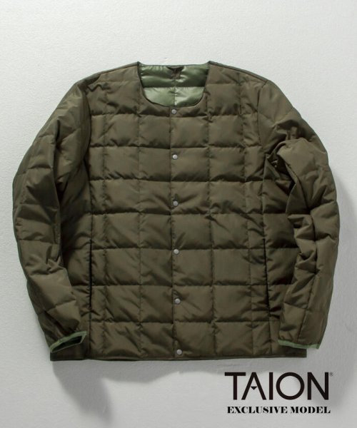 WORK ABOUT(WORK ABOUT)/【TAION/タイオン】別注 DOWN JACKET インナーダウン (※注目のダウンメーカーとのコラボレーション企画!!)/img24