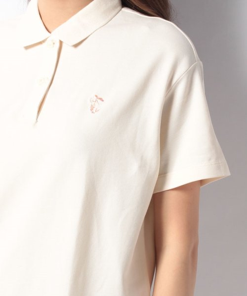 GIORDANO(ジョルダーノ)/GIORDANO/マーメード刺繍ルーズシルエットポロシャツ（半袖）/img15