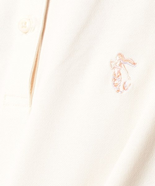 GIORDANO(ジョルダーノ)/GIORDANO/マーメード刺繍ルーズシルエットポロシャツ（半袖）/img16
