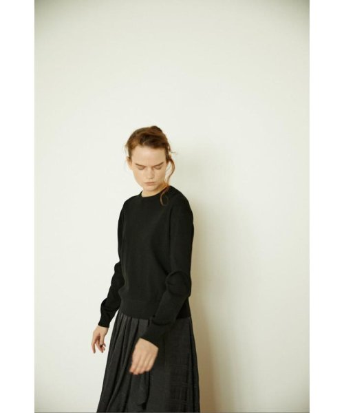BLACK BY MOUSSY(ブラックバイマウジー)/washable longsleeve knit/img01