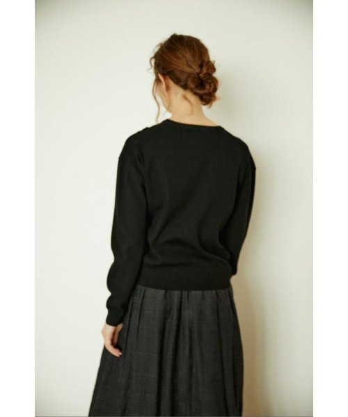 BLACK BY MOUSSY(ブラックバイマウジー)/washable longsleeve knit/img05