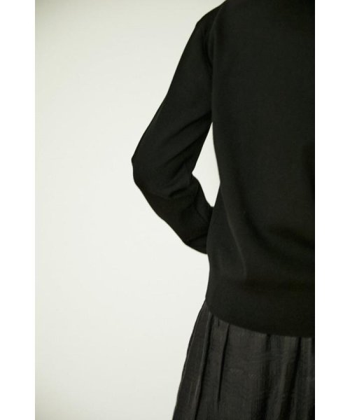 BLACK BY MOUSSY(ブラックバイマウジー)/washable longsleeve knit/img06