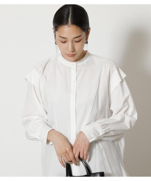 AZUL by moussy(アズールバイマウジー)/SHOULDER TUCK PUFF BLOUSE/img02