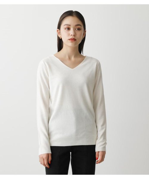 AZUL by moussy(アズールバイマウジー)/NUDIE 2WAY V／N KNIT/img04