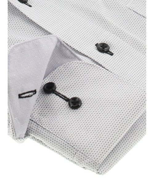 TAKA-Q(タカキュー)/形態安定 吸水速乾 スタンダードフィット レギュラーカラー 長袖 ワイシャツ/img02