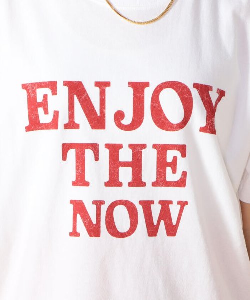 NOLLEY’S(ノーリーズ)/◇【WEB限定】ENJOY THE NOW Tシャツ/img38