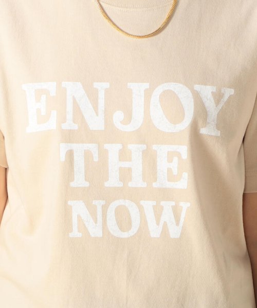 NOLLEY’S(ノーリーズ)/◇【WEB限定】ENJOY THE NOW Tシャツ/img39