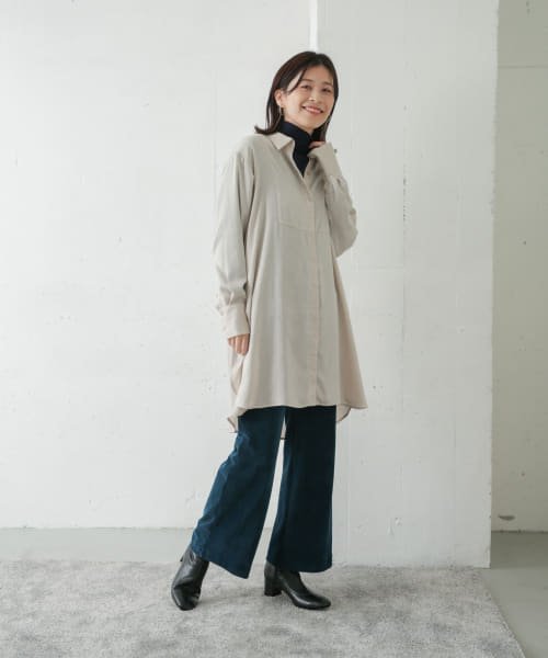 URBAN RESEARCH DOORS(アーバンリサーチドアーズ)/thint　ストレッチコーデュロイパンツ/img10