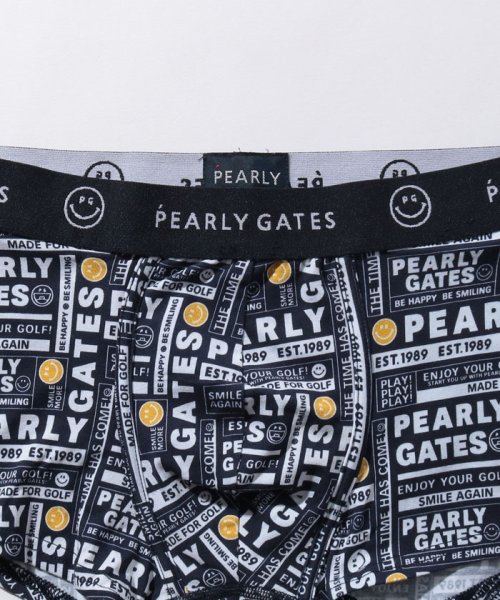 PEARLY GATES(パーリーゲイツ)/パーリーゲイツ　ニュースペーパー柄ボクサーパンツ/img02