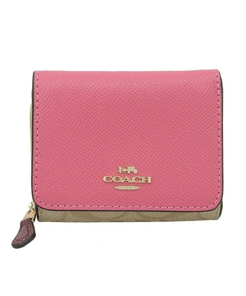 COACH(コーチ)/【Coach(コーチ)】Coach コーチ S TRIFOLD WALLET COLORBLOCK/img01