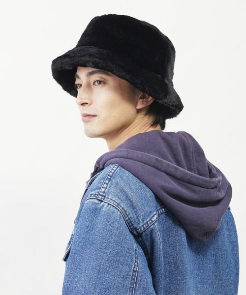 milsa(milsa)/milsa Fur Bucket Hat/img13