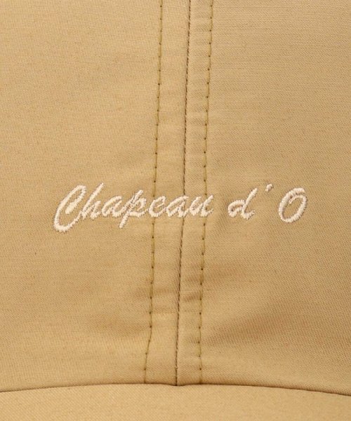 Chapeaud'O(Chapeaud’O)/Chapeau d' O C/N Clear Twill Cap/img11