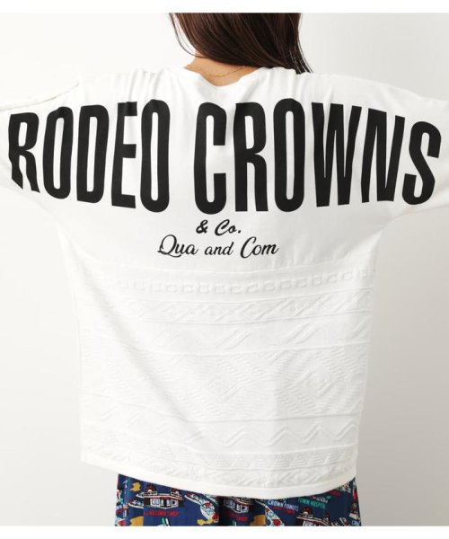 RODEO CROWNS WIDE BOWL(ロデオクラウンズワイドボウル)/ニットドッキングトップス/img05