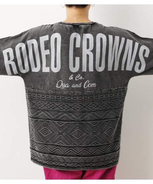 RODEO CROWNS WIDE BOWL(ロデオクラウンズワイドボウル)/ニットドッキングトップス/img12