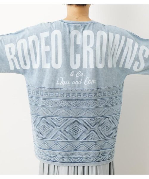 RODEO CROWNS WIDE BOWL(ロデオクラウンズワイドボウル)/ニットドッキングトップス/img26