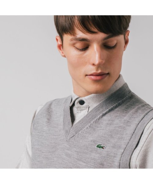 LACOSTE Mens(ラコステ　メンズ)/Karl Karl?Vネックニットベスト/img05