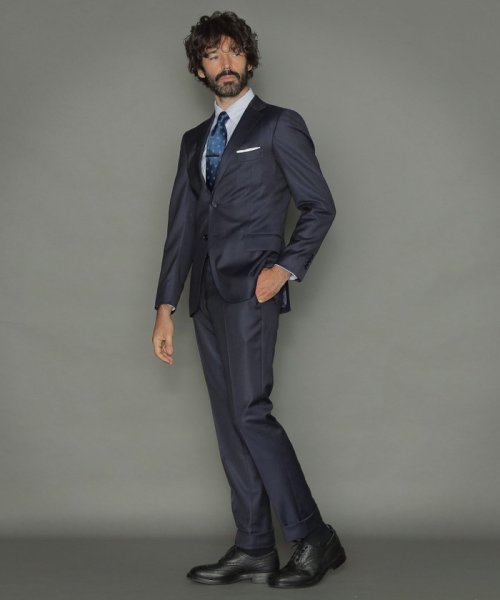 New Bridge Luxury Deadstock ブルーグレーストライプスーツ Mackintosh London メンズ Mackintosh London Magaseek