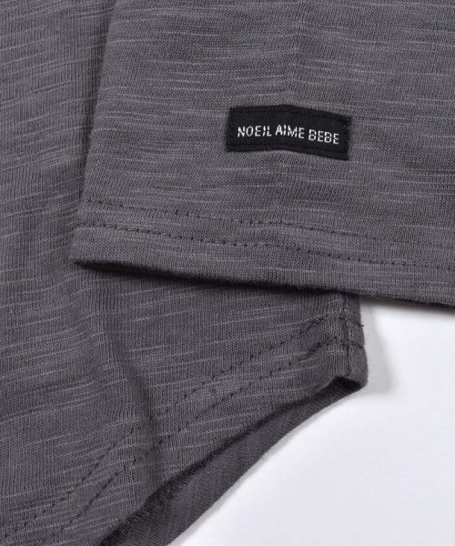 Noeil aime BeBe(ノイユ　エーム　べべ)/サコッシュ ポケット トロンプルイユ Tシャツ (80~130cm)/img17