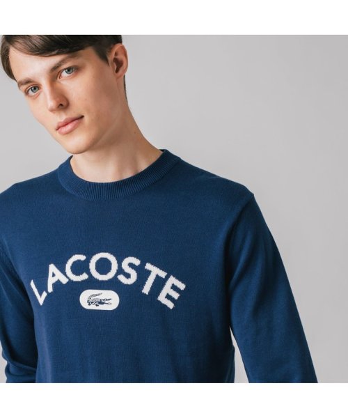 LACOSTE Mens(ラコステ　メンズ)/カレッジロゴニットセーター/img04