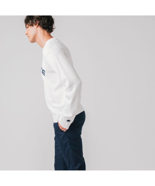 LACOSTE Mens(ラコステ　メンズ)/カレッジロゴニットセーター/img09