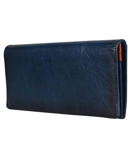 la GALLERIA(ラ ガレリア)/ラ ガレリア la GALLERIA 財布 長財布 メンズ 青木鞄 本革 ARROSTO LONG WALLET キャメル チョコ レッド ダーク ブルー 29/img02