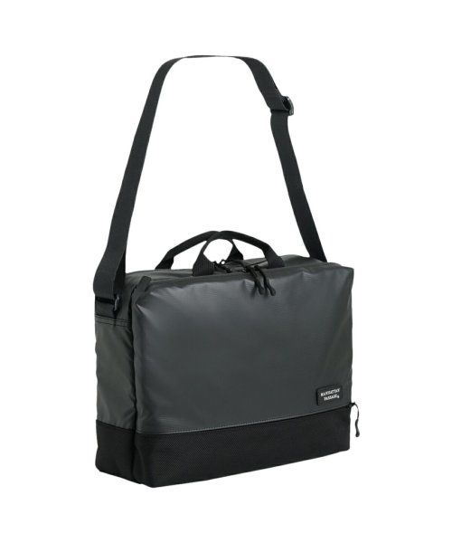 MANHATTAN PASSAGE(マンハッタンパッセージ)/マンハッタンパッセージ MANHATTAN PASSAGE バッグ ショルダーバッグ メンズ 9L SHOULDER BAG PLUS 2.1 ブラック ネイビ/img02