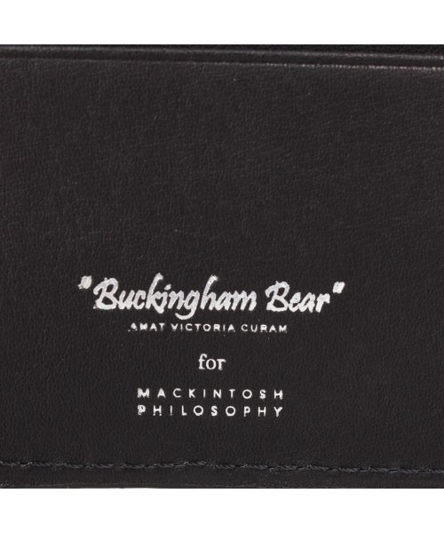 MACKINTOSH PHILOSOPHY(マッキントッシュ フィロソフィー)/マッキントッシュ フィロソフィー MACKINTOSH PHILOSOPHY 二つ折り財布 ミニ財布 メンズ レディース 本革 WALLET ブラック ブラウン/img04