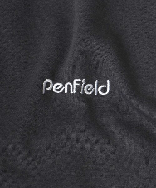 LAZAR(ラザル)/【Lazar】Penfield/ペンフィールド 【セットアップ】 オーバーサイズ ワンポイント ロゴ刺繍 スウェット 半袖Tシャツ&ショートパンツ/ルームウェア/img02