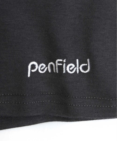 LAZAR(ラザル)/【Lazar】Penfield/ペンフィールド 【セットアップ】 オーバーサイズ ワンポイント ロゴ刺繍 スウェット 半袖Tシャツ&ショートパンツ/ルームウェア/img11