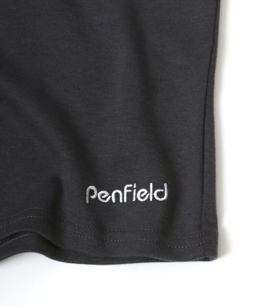 LAZAR(ラザル)/【Lazar】Penfield/ペンフィールド 【セットアップ】 オーバーサイズ ワンポイント ロゴ刺繍 スウェット 半袖Tシャツ&ショートパンツ/ルームウェア/img12