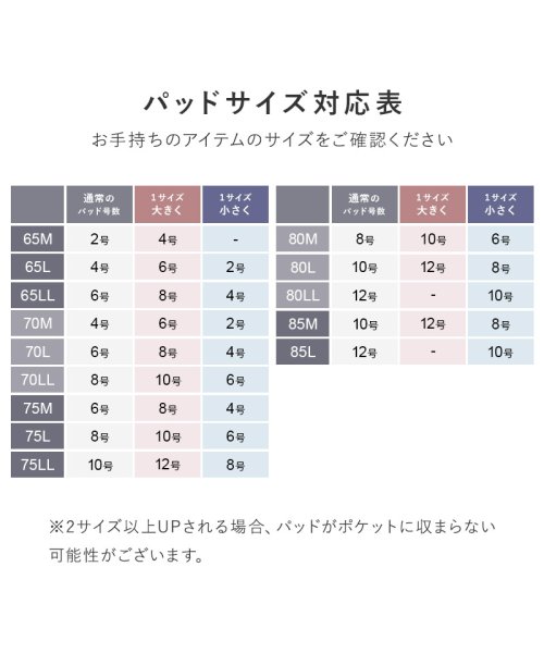 tu-hacci(ツーハッチ)/【パッド単品】まるごと包むナイトブラ「ラクシア」専用パッド/img04