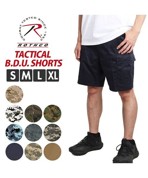 BACKYARD FAMILY(バックヤードファミリー)/ROTHCO ロスコ TACTICAL B.D.U. COMBAT SHORTS/img01