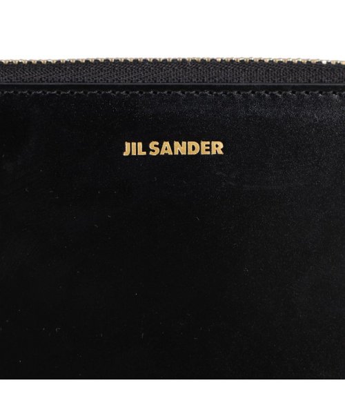 Jil Sander(ジル・サンダー)/ジルサンダー JIL SANDER 二つ折り財布 メンズ レディース 本革 ラウンドファスナー POCKET ZIP AROUND WALLET ブラック 黒 /img09