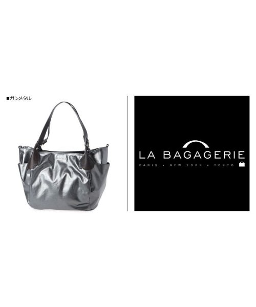 LA BAGAGERIE(LA BAGAGERIE)/ラ バガジェリー LA BAGAGERIE バッグ ショルダーバッグ トートバッグ レディース EMAILLER 2WAY TOTE BAG S ブラック ライ/img02