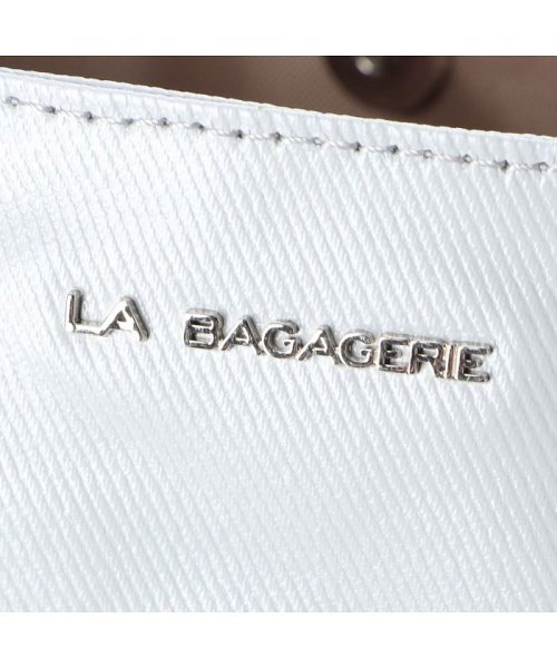 LA BAGAGERIE(LA BAGAGERIE)/ラ バガジェリー LA BAGAGERIE バッグ ショルダーバッグ トートバッグ レディース EMAILLER 2WAY TOTE BAG S ブラック ライ/img06