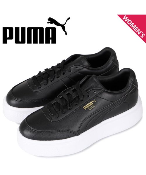 Puma プーマ スニーカー レディース 厚底 オスロ マヤ Oslo Maya ブラック 黒 02 プーマ Puma Magaseek Puma プーマ スニーカー レディース 厚底 オスロ マヤ Oslo Maya ブラック 黒 02 プーマ Puma Magaseek