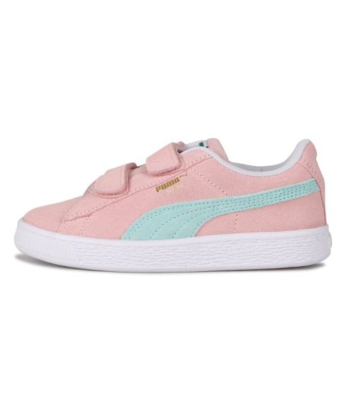 PUMA(プーマ)/PUMA プーマ スウェード クラシック スニーカー キッズ スエード ベルクロ SUEDE CLASSIC 21 V PS ピンク 380563－10/img03