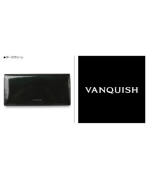 VANQUISH(ヴァンキッシュ)/ヴァンキッシュ VANQUISH 財布 長財布 メンズ 本革 LONG WALLET グレー ネイビー ブラウン ワイン グリーン VQM－43190/img02