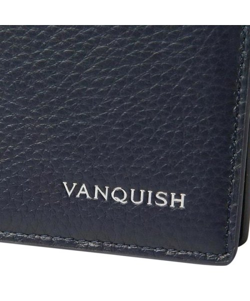 VANQUISH(ヴァンキッシュ)/ヴァンキッシュ VANQUISH 二つ折り財布 メンズ 本革 WALLET ブラック ネイビー ダーク グリーン 黒 43520/img05