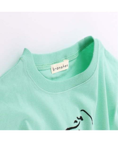 BRANSHES(ブランシェス)/【PEANUTS】スヌーピー＆ウッドストック重ね着風長袖Tシャツ/img03