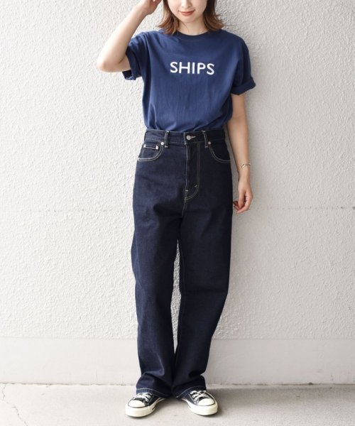 SHIPS MEN(シップス　メン)/SHIPS: ロゴ エンブロイダリー Tシャツ/img51