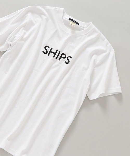 SHIPS MEN(シップス　メン)/SHIPS: ロゴ エンブロイダリー Tシャツ/img55